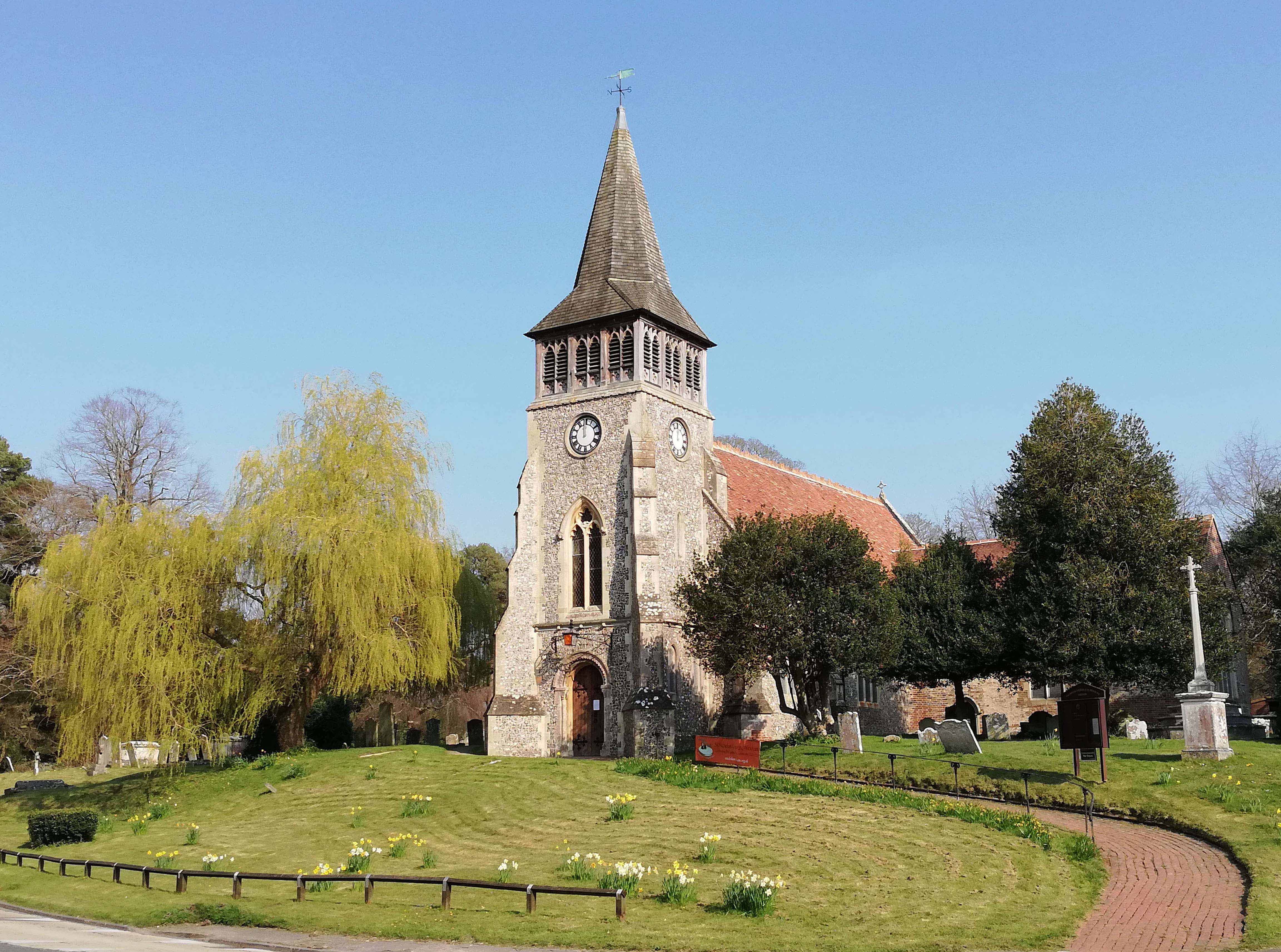 1. St Nicholas Church, Wickham